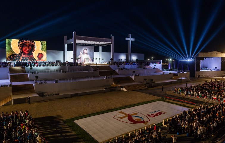 Die Selbstinszenierung der katholischen Kirche zum Weltjugendtag in Krakau