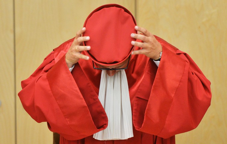 Die Richter in Karlsruhe haben bisweilen andere Auffassungen als der Bundestag