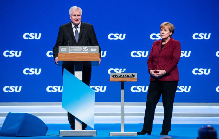 Schwer zu ertragen: Horst Seehofer auf dem CSU-Parteitag