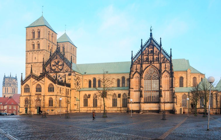Immer noch eindrucksvoll; trotzdem wird Münster heute nicht mehr durch seinen Dom charakterisiert