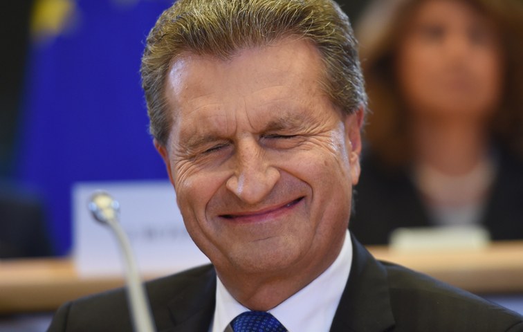 Will sich nicht entschuldigen: Günther Oettinger