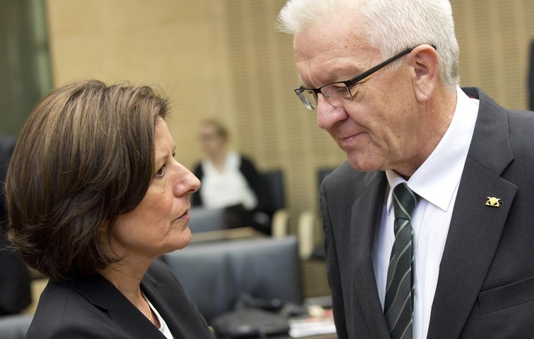 Wollen nicht mit der AfD diskutieren: die rheinland-pfälzische SPD-Ministerpräsidentin Malu Dreyer und Ministerpräsident Winfried Kretschmann