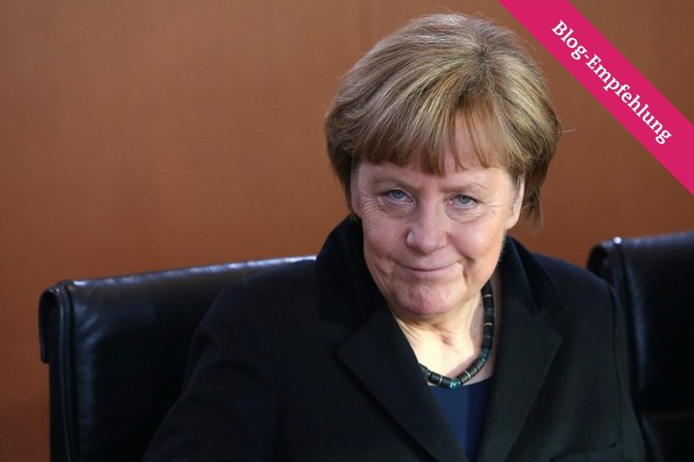 Angela Merkel: das Denkmal bröckelt