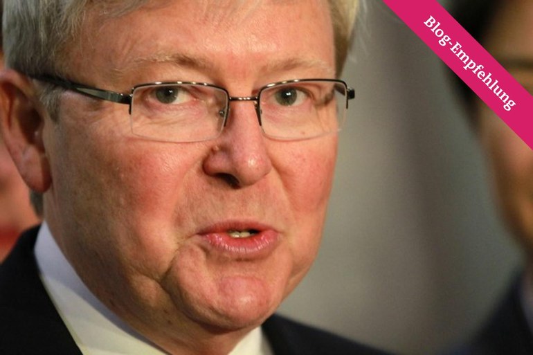 Flüchtlingspolitik: Kevin Rudd fällt um