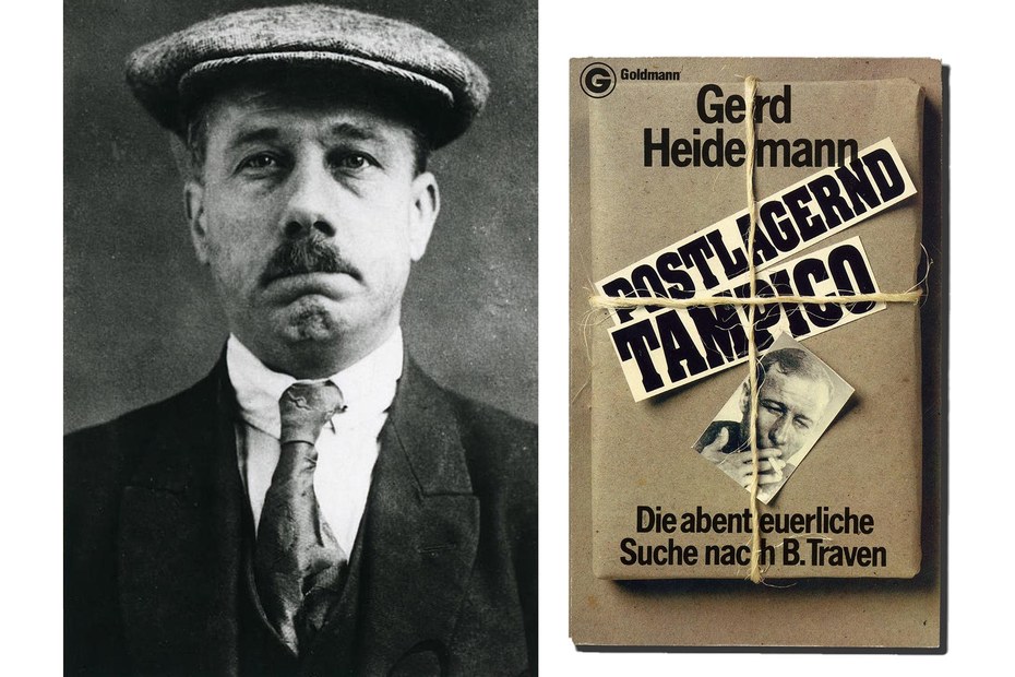 Ret Marut 1923 in London. Für das Buch über ihn hatte sich der westdeutsche Journalist Gerd Heidemann im Osten bedient