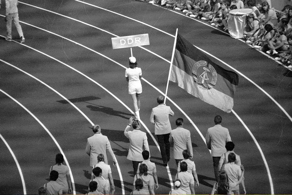 Beim Einlaufen zu den Olympischen Spielen 1972 standen die Zeichen noch auf Erfolg