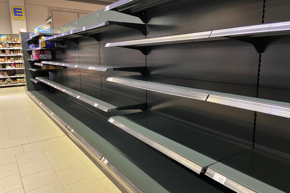 Schon wieder leere Supermarktregale? Dieses Mal sind keine globalen Konflikte schuld