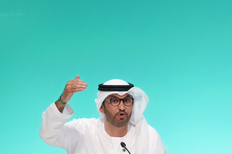 Sultan al-Jaber ist Industrieminister, Chef des staatlichen Ölkonzerns „Adnoc“ – uund Leiter der COP28 in Dubai