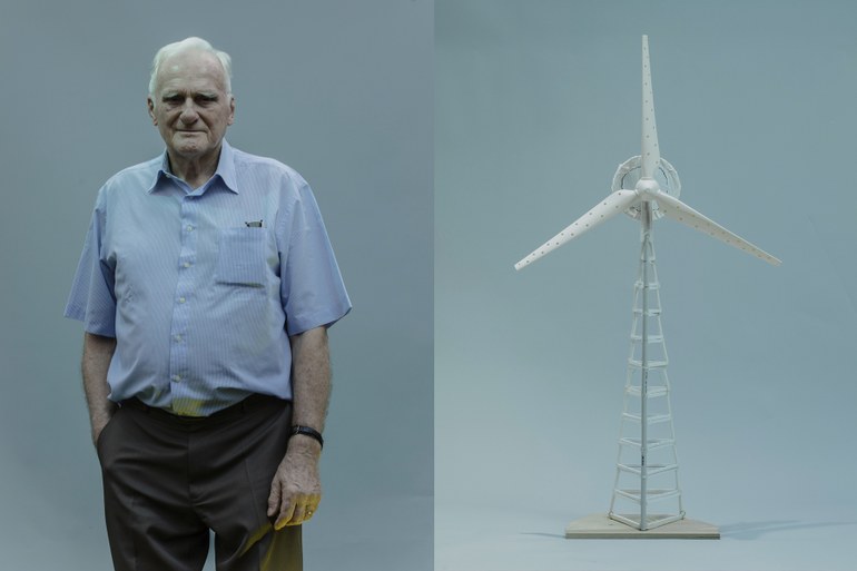 Turmbau zu Leipzig: Wie ein ostdeutscher Rentner die Energiewende lösen will