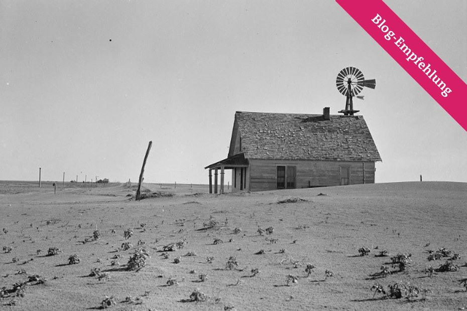 Eine verlassene Farm im "Dust Bowl" (1938)