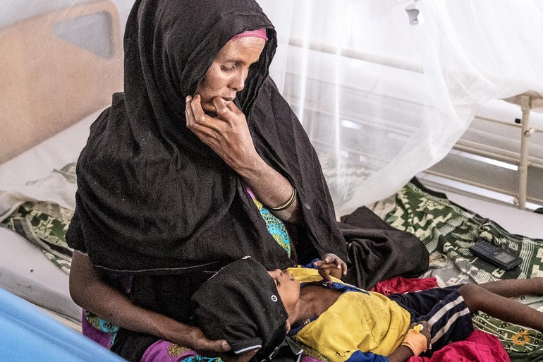 Hungerkatastrophe in Somalia: Wimmern und Summen
