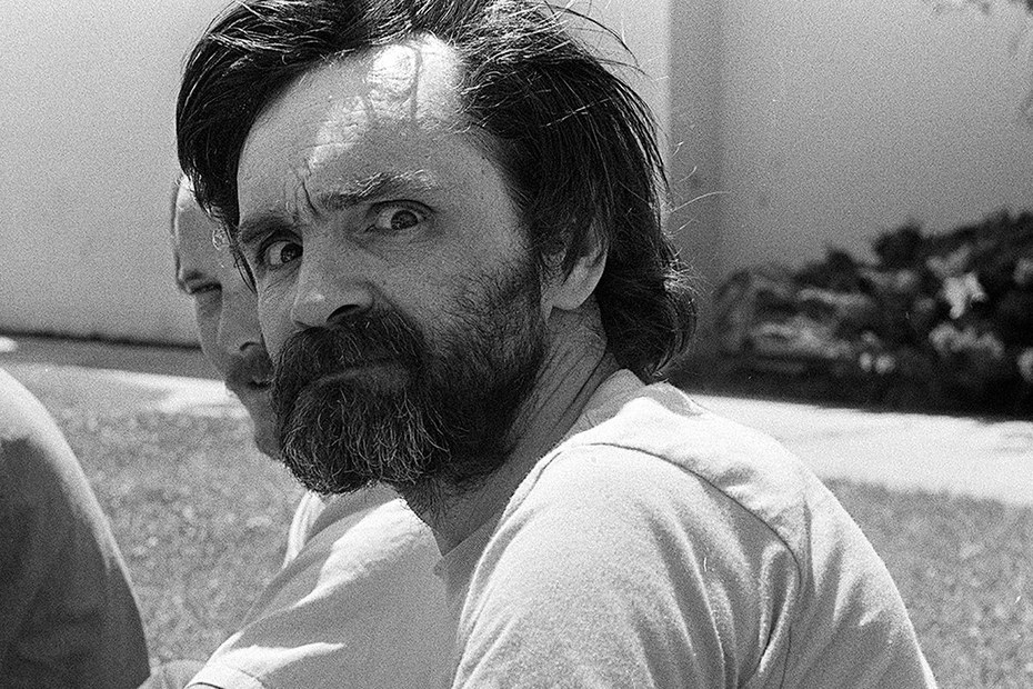 Manson 1980 im Zuchthaus von Vacaville/Kalifornien