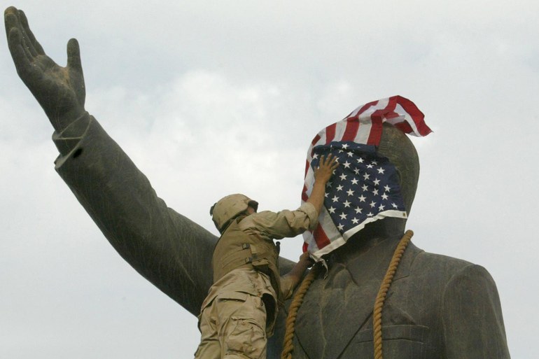 März 2003: Die USA brechen einen Angriffskrieg gegen den Irak vom Zaun