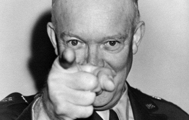 Dwight Eisenhower: Der freien Welt zeigen, wo der Feind wühlt
