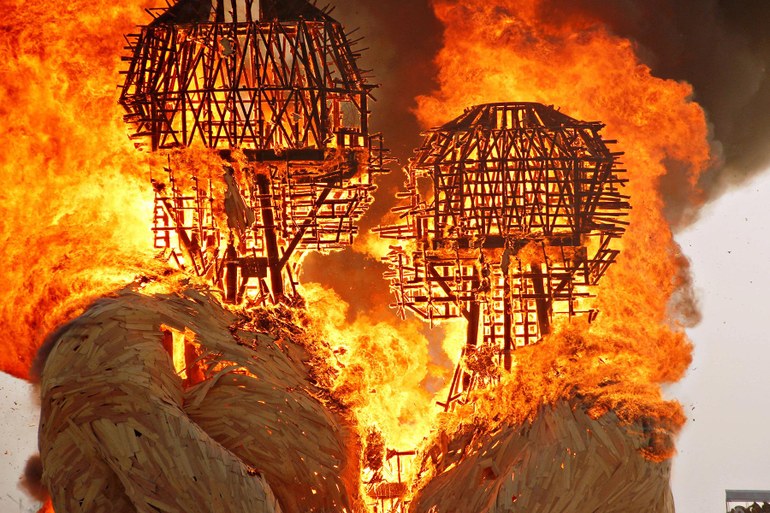 Kritik am „Burning Man“-Festival in Nevada: In Black Rock City erlischt das Feuer