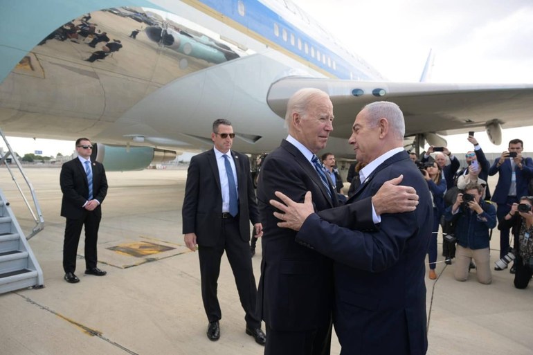 So innig fühlt Joe Biden schon lange nicht mehr für Benjamin Netanjahu
