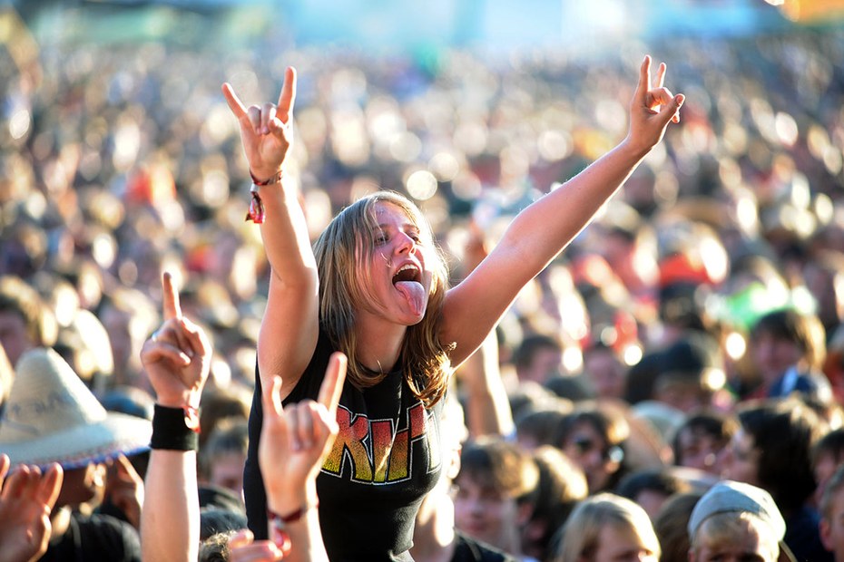 Frauen haben den Spaß auf Festivals meist eher vor als auf der Bühne