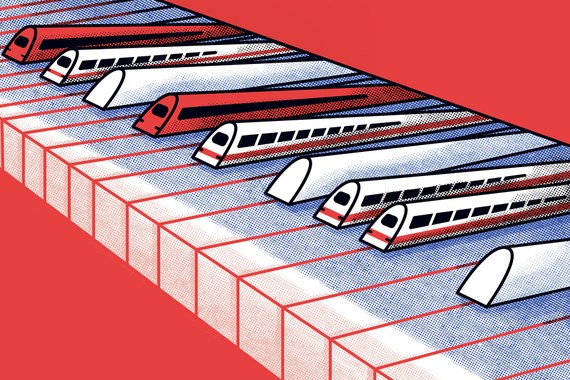 Wenn mal wieder alle Räder stillstehen: Musik für Bahnhöfe