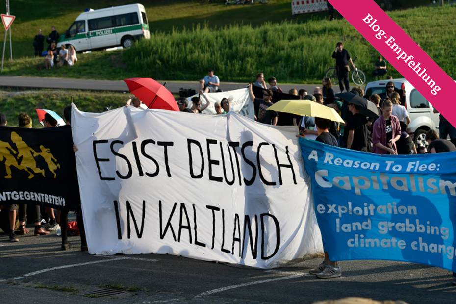 "Es ist deutsch in Kaltkland": Proteste gegen den Nazi-Mob in Heidenau