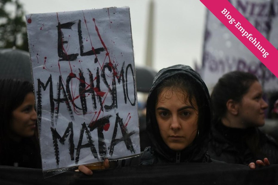 Frauen protestieren in Buenos Aires gegen misogyne Gewalt