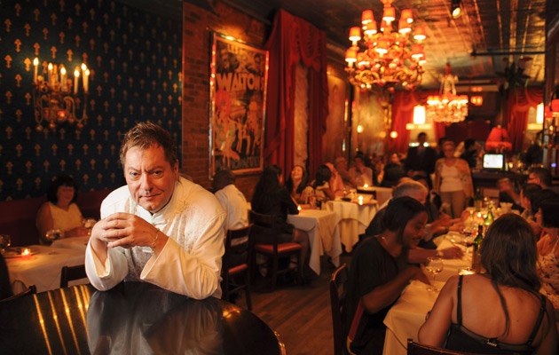 Jean-Claude Baker in seinem Restaurant Chez Jospehine 