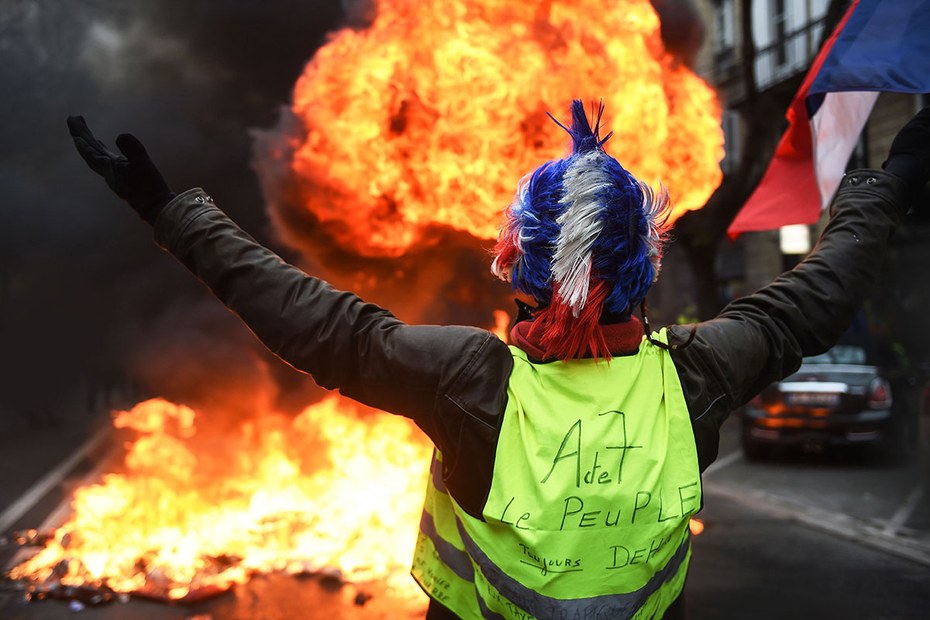 Die Gelbwesten in Frankreich lassen sich keinem politischen Lager zuordnen. Auch deshalb ist der Protest so erfolgreich
