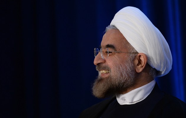Präsident Rouhani könnte das Lachen vergehen, wenn nicht bald alle Sanktionen entfallen
