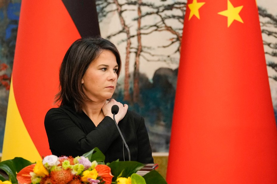 Außenministerin Annalena Baerbock in Peking