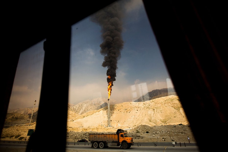 Nichts riskieren: Total will seinen Anteil am South-Pars-Gasfeld im Iran nur behalten, sollten die USA auf Sanktionen verzichten