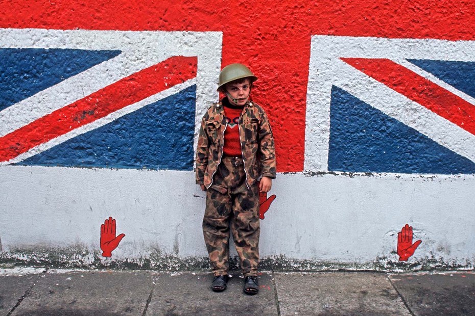 In den protestantischen Vierteln von Belfast wird die britische Armee generationsübergreifend geschätzt