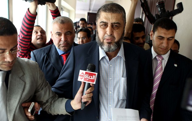 Der Muslim-Bruder und Unternehmer Chairat al-Schater im Mai 2012, nachdem seine Präsidentschaftskandidatur gescheitert war 