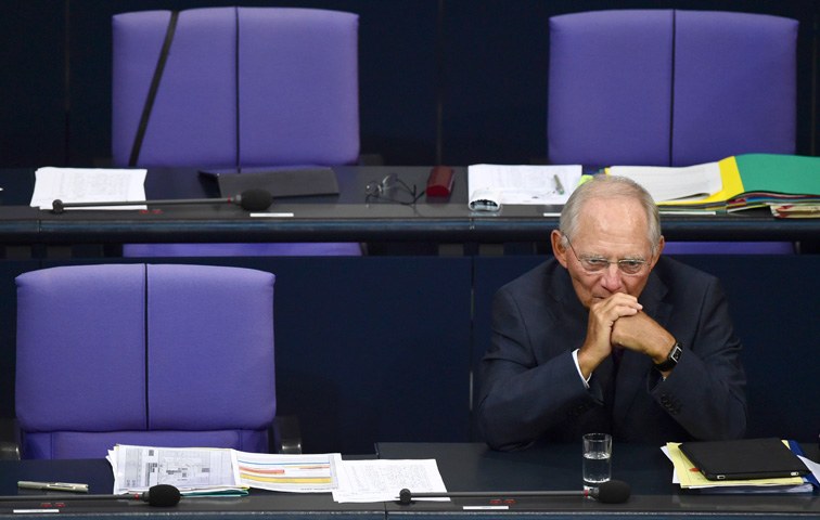 Finanzminister Schäuble gehört ab sofort wieder zu den Griechenland-Rettern