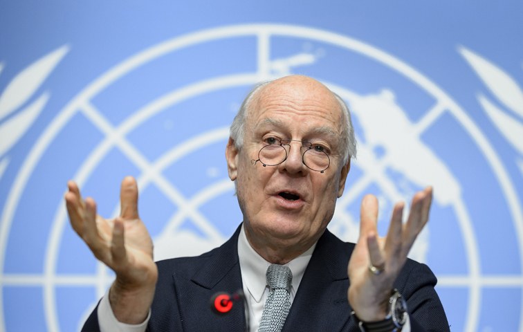 UN-Syrien-Vermittler Staffan de Mistura