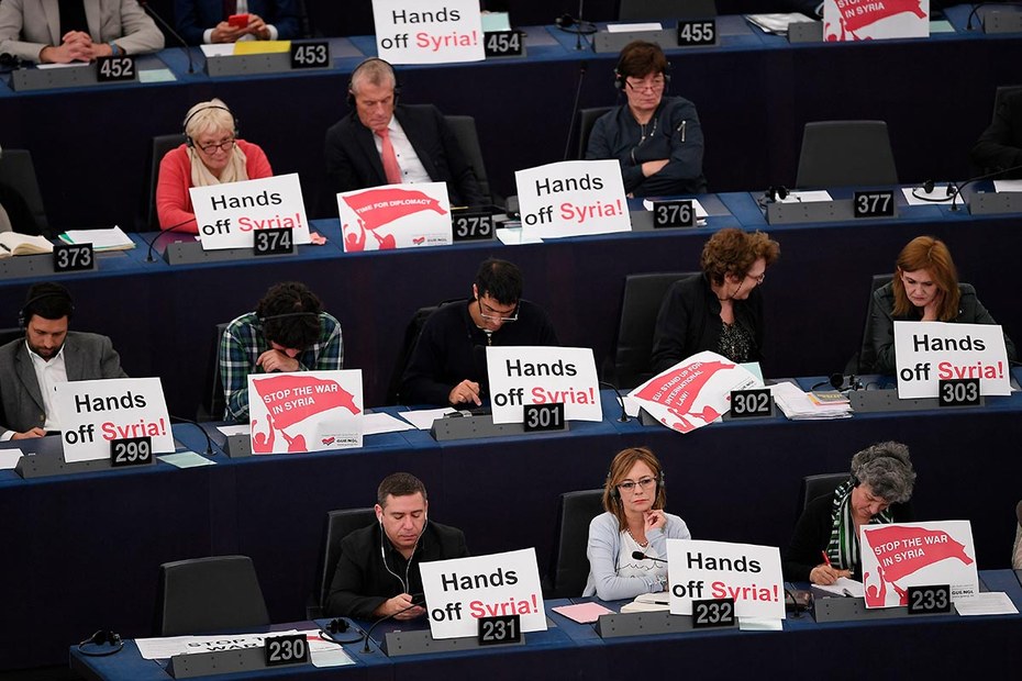 Viele Europaparlamentarier hatten für Marcons Handeln wenig übrig