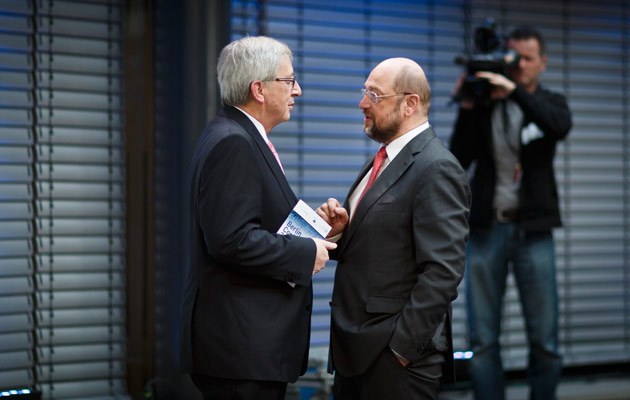 Jean-Claude Juncker und Martin Schulz