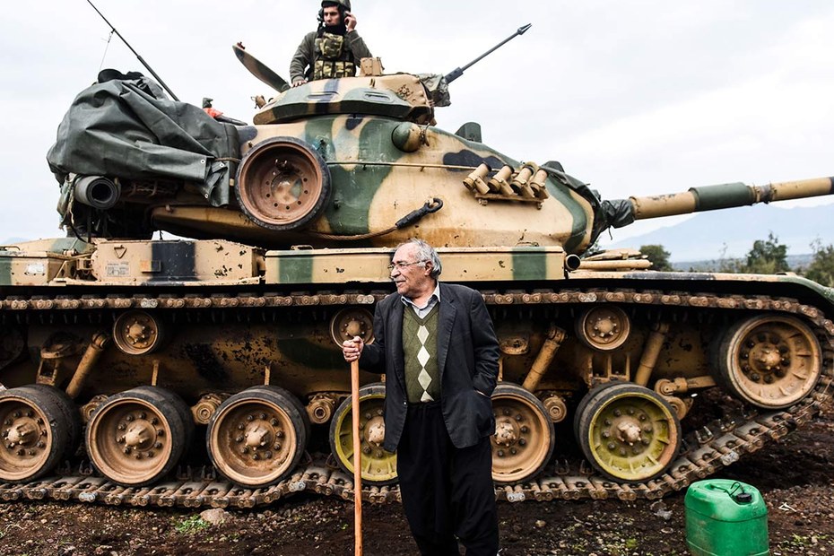 Erdoğans kurdische Obsession führt seine Panzer über die türkisch-syrischen Grenze