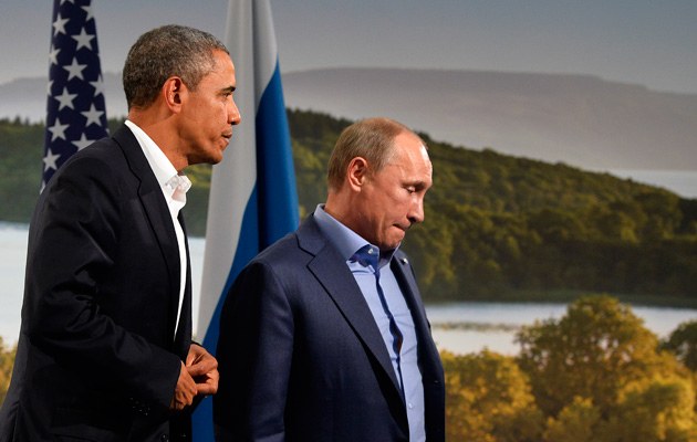 Rivalen aus Tradition: Barack Obama und Wladimir Putin