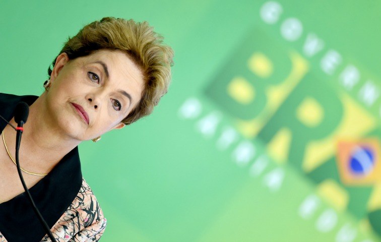 Noch kann sie sich retten: Dilma Rousseff