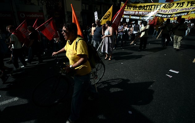 Kaum noch vergeht ein Tag ohne Demonstrationen in Athen