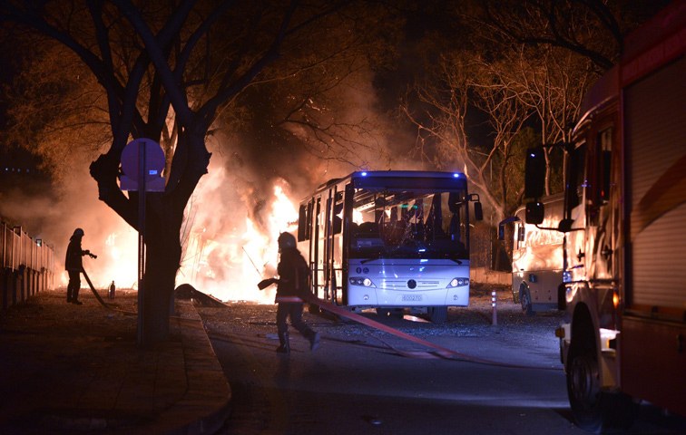 Am Abend des Attentats in Ankara