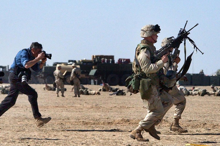 Irak 2003: Medien – dem Krieg so nah wie nötig, aber so gefiltert wie möglich