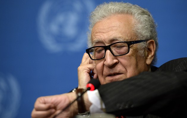 Für den UN-Syrien-Beautragten Lakhdar Brahimi kommt die Genfer Konferenz entschieden zu spät