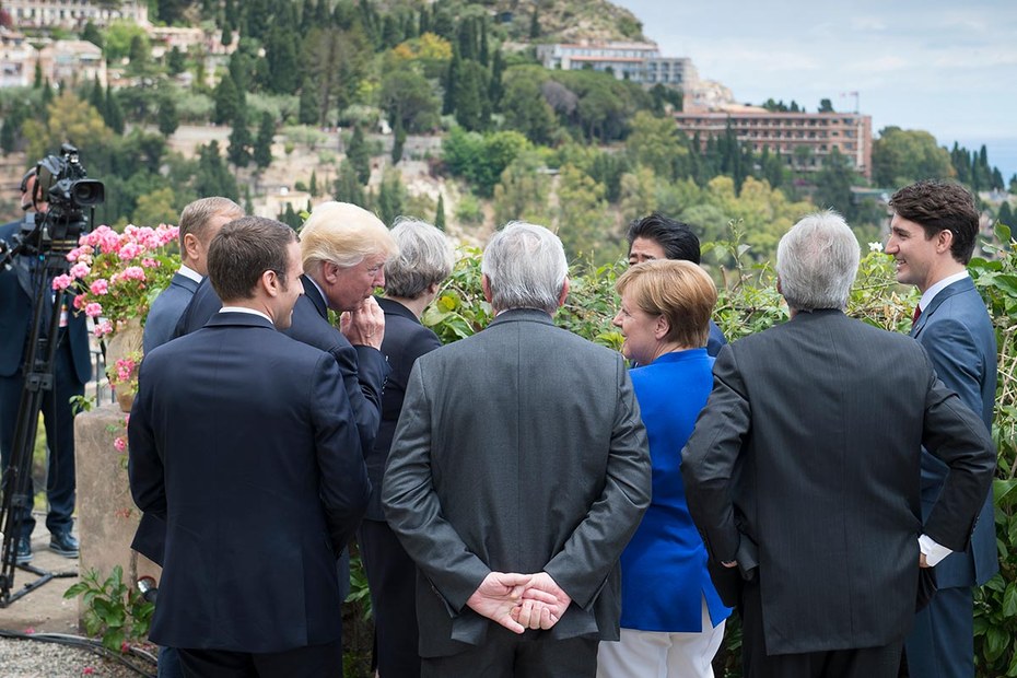 Trump: Ein amerikanischer Gockel im G7-Korb
