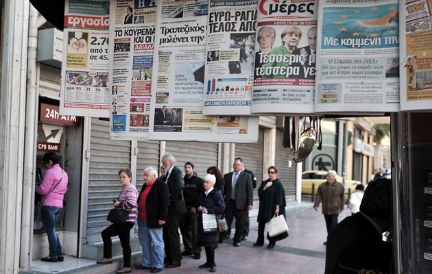 Schlangen vor Geldautomaten gehören in Nikosia seit einer Woche zum Alltag