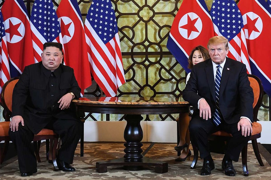 Kommen sich immer näher: Kim Jong-un und Donald Trump