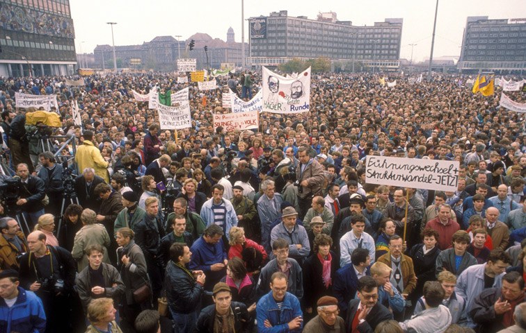 Berlin am 4. November 1989 - Wende-Panorama