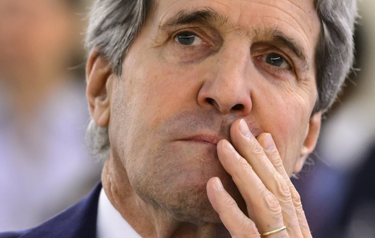 Ob Außenminister John Kerry ahnt, wen er demnächst so alles treffen wird?