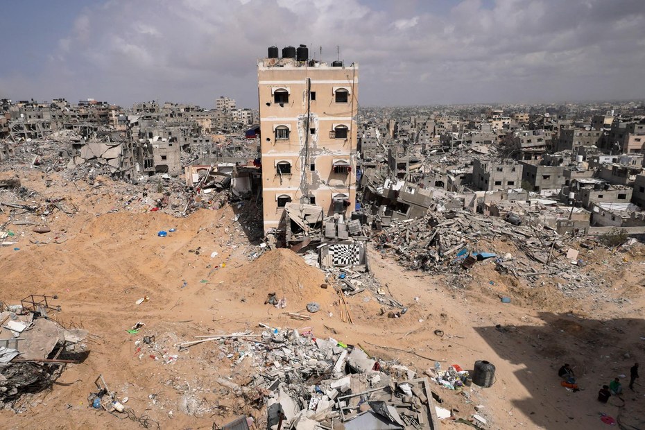 Schutzlos ausgeliefert: Nahezu zwei Drittel aller Gebäude in Gaza sind nach den Angriffen Israels zerstört