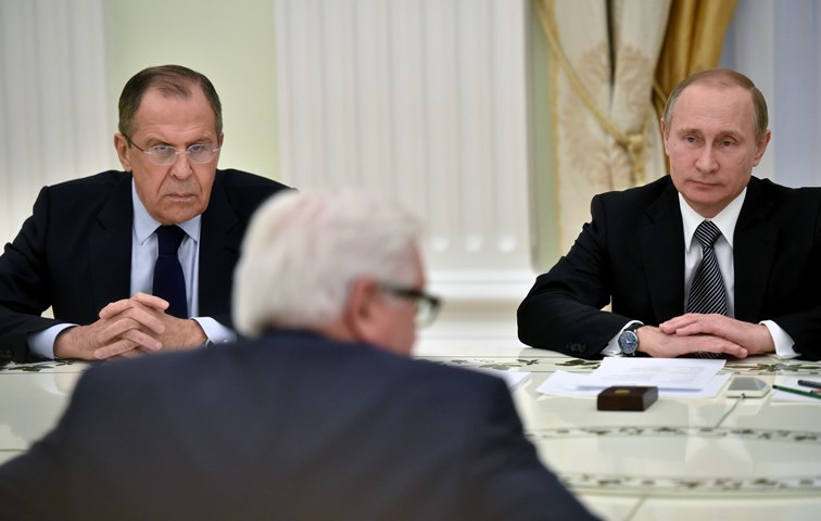 Gegenüber Russland hatte Minister Steinmeier zuletzt wenig neue Argumente