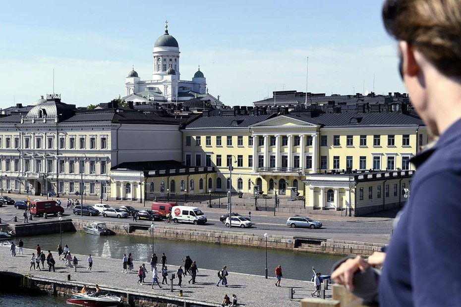In Helsinki ist der Präsidentenpalast für den Gipfel gebucht